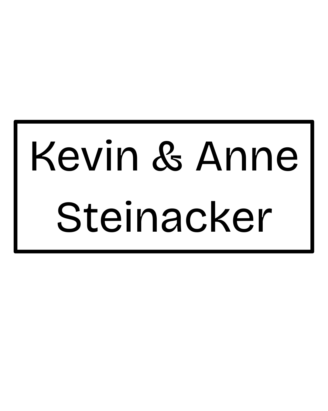 Kevin & Anne Steinacker